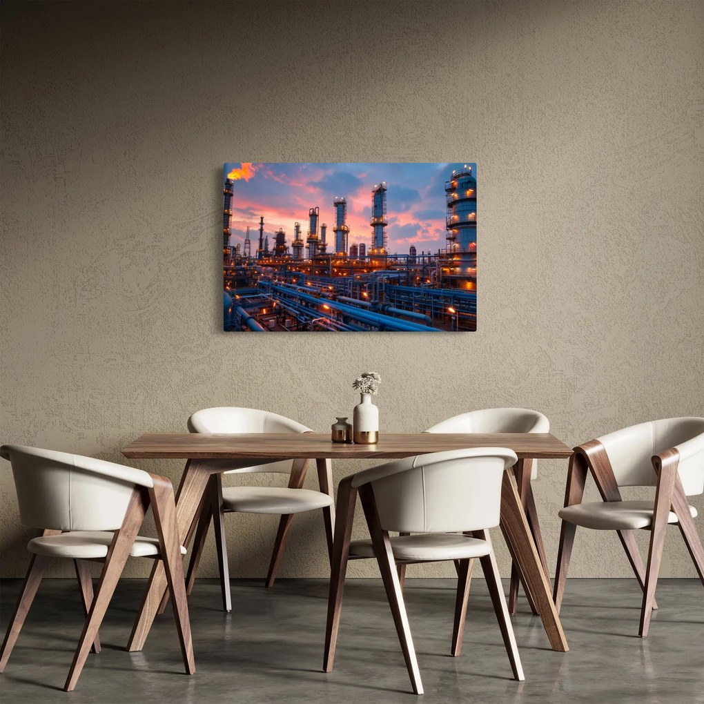 Tablou - Instalație industrială (90x60 cm)
