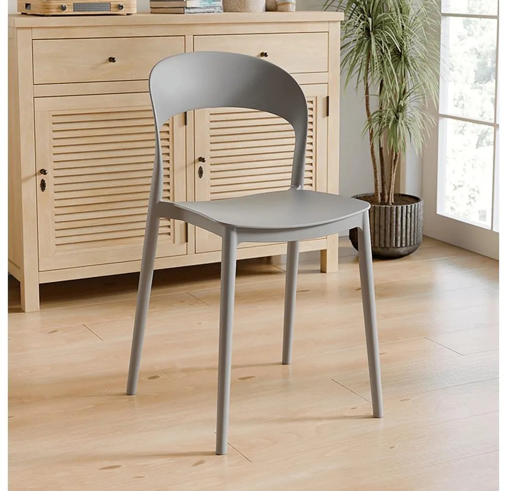 Scaun sufragerie Recibir (gri) . 1116464