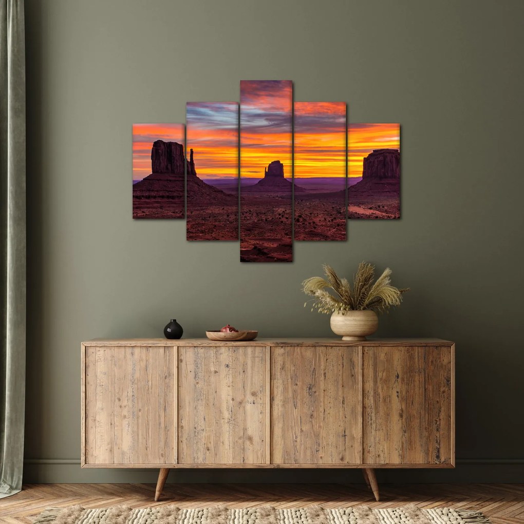 Tablou - Monumentul Valley în Arizona (150x105 cm)