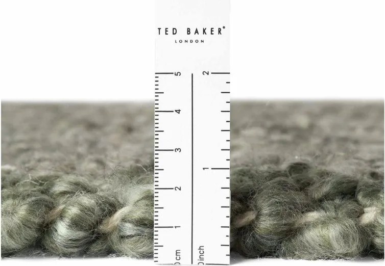 Covor tip traversă verde țesut manual din material bouclé 80x200 cm Notting Hill Portobello – Ted Baker