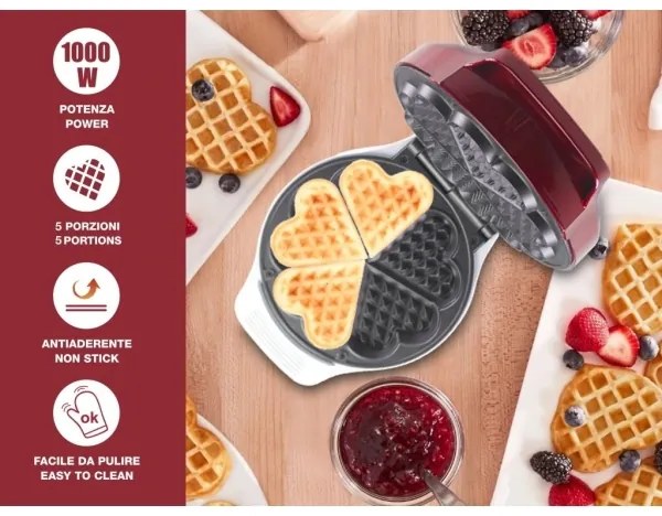 Beper - Aparat pentru vafe 1000W/230V