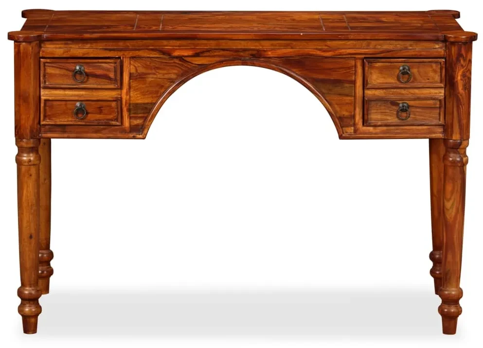 245161 vidaXL Masă de scris, 115x50x76 cm, lemn masiv de sheesham
