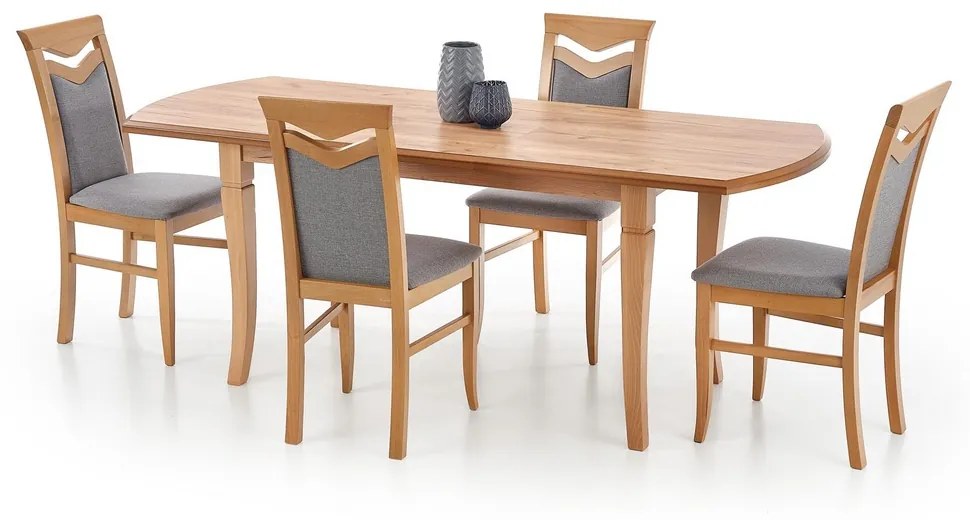 Masa de bucaterie Fryderyk II, stejar kraft