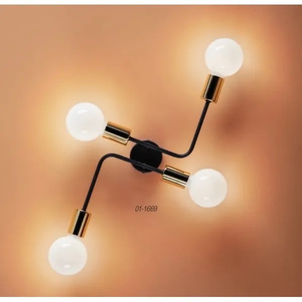 Plafonieră YAK 4xE27/42W/230V Redo 01-1669