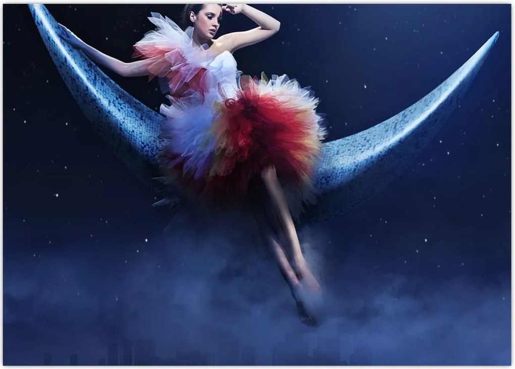 Tablou - Frumusețe pe lună (70x50 cm)