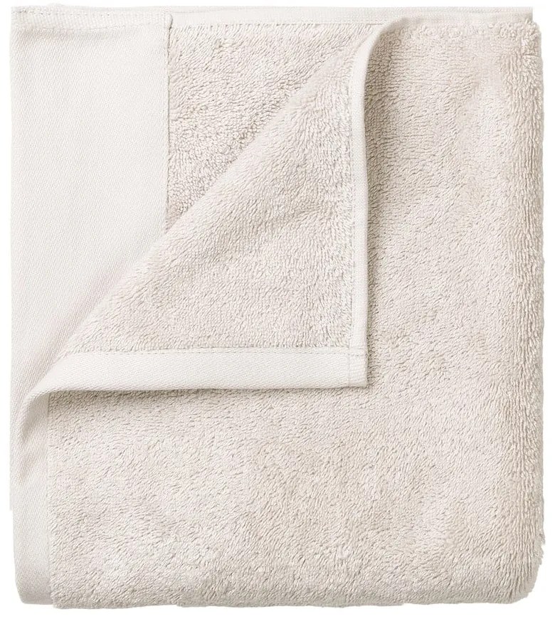 Set 4 prosoape pentru mâini Blomus. 30 x 30 cm, alb