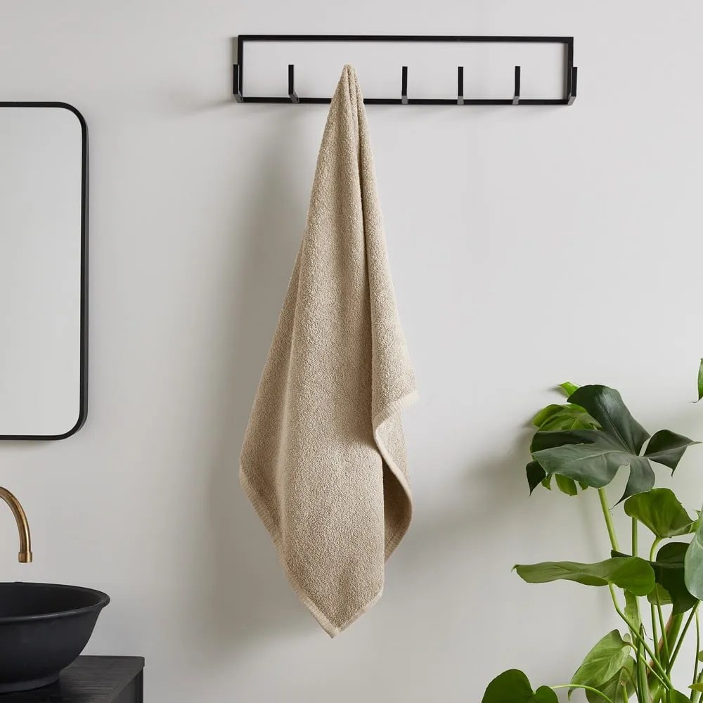 Prosoape de baie bej 8 buc. din bumbac cu uscare rapidă Quick Dry – Catherine Lansfield