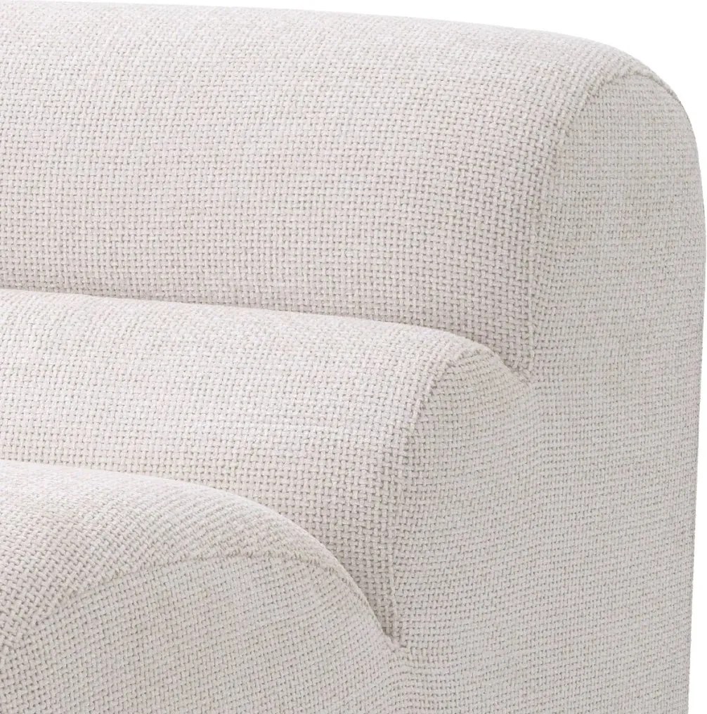 Modul colt interior, Canapea modulara design LUX Lindau, off-white