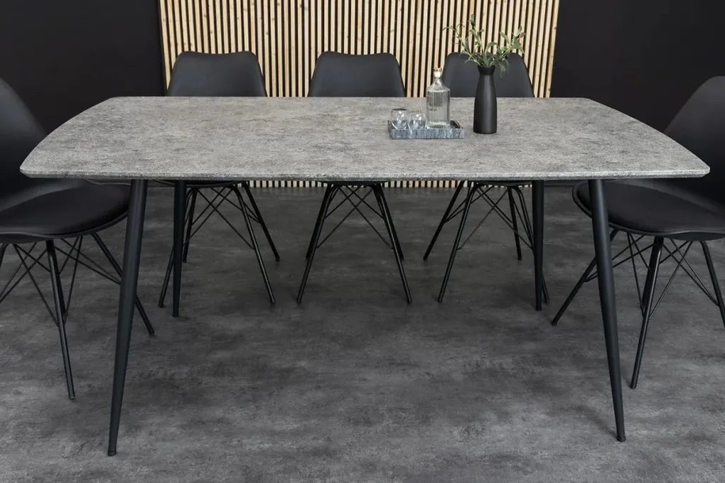 Masa dining APARTMENT 120cm gri beton