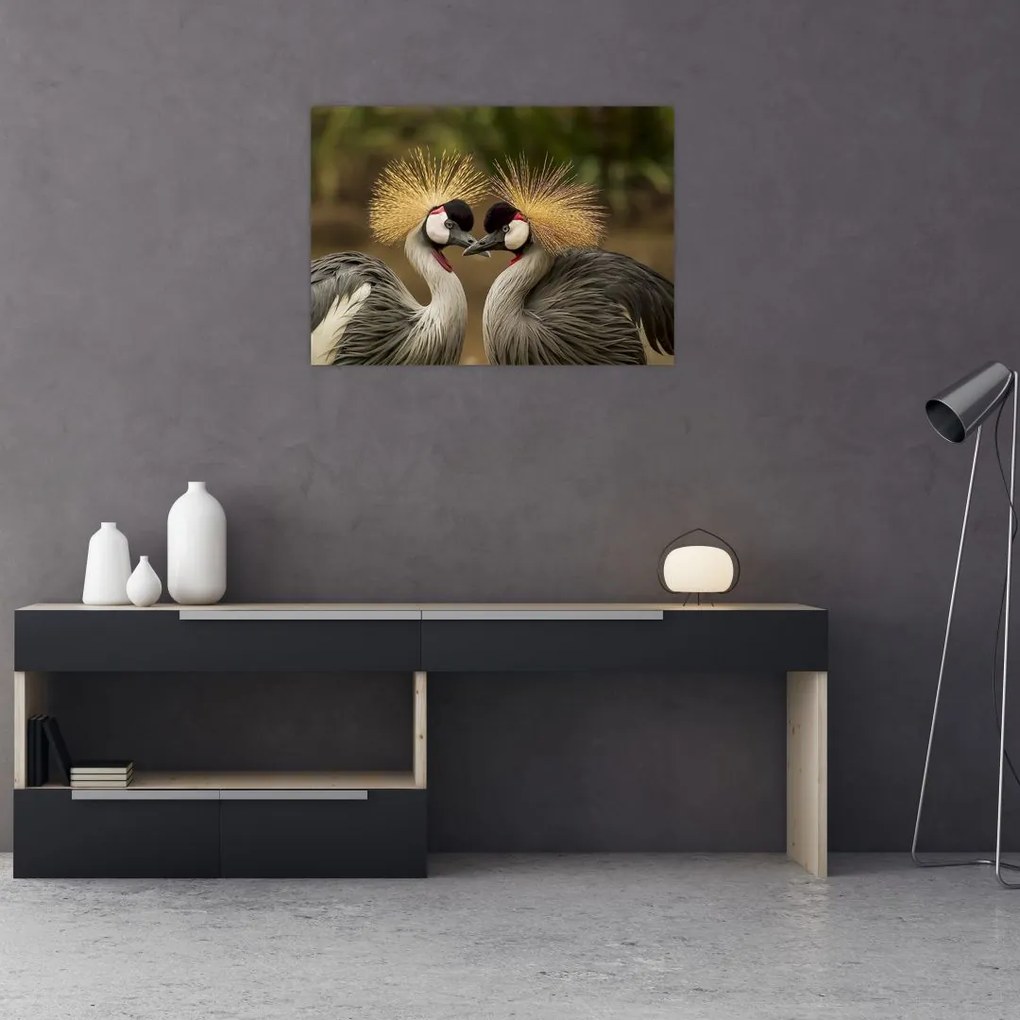 Tablou cu păsări (70x50 cm)