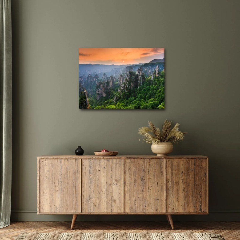 Tablou - Parcul forestier național Zhangjiajie (70x50 cm)