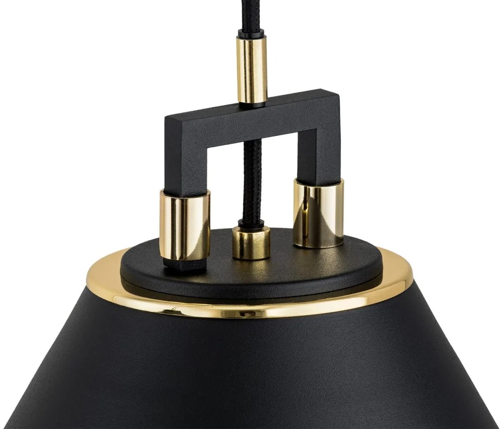 Pendul design modern ORTE negru