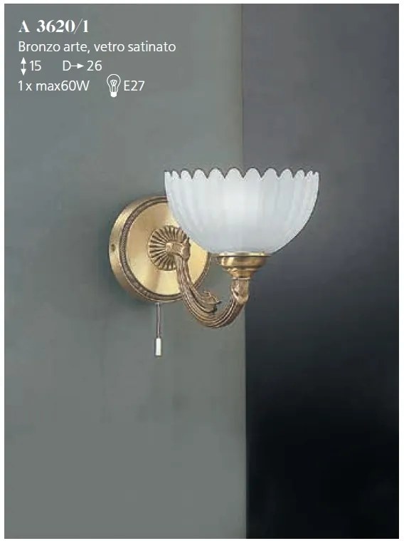 Aplica de perete design italian realizata manual 3620