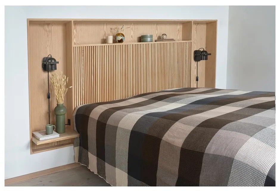 Aplică de perete neagră Nesvik – Villa Collection