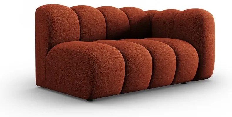 Modul pentru canapea cărămiziu (cu colț pe partea dreaptă) Lupine – Micadoni Home