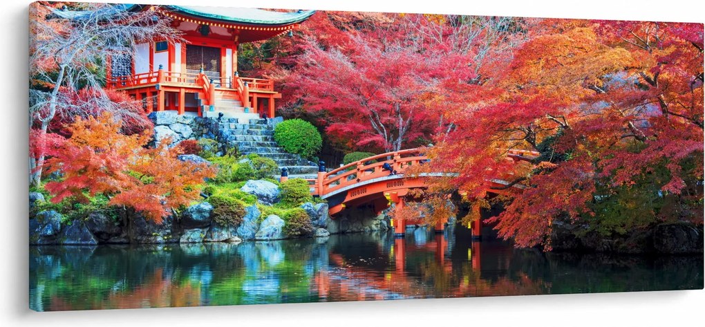 Tablou - Peisaj oriental (120x50 cm)