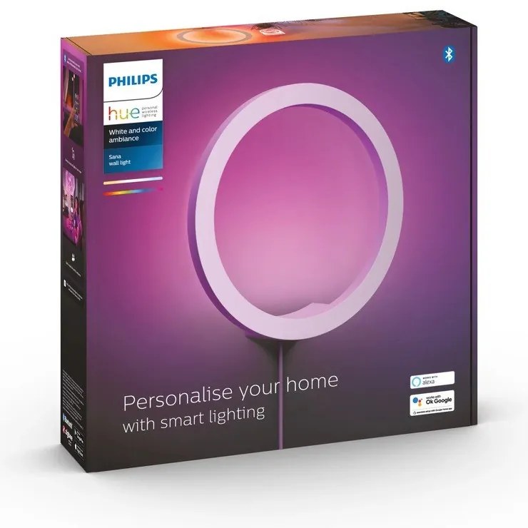 Aplică de perete smart LED 20 W Sana – Philips Hue