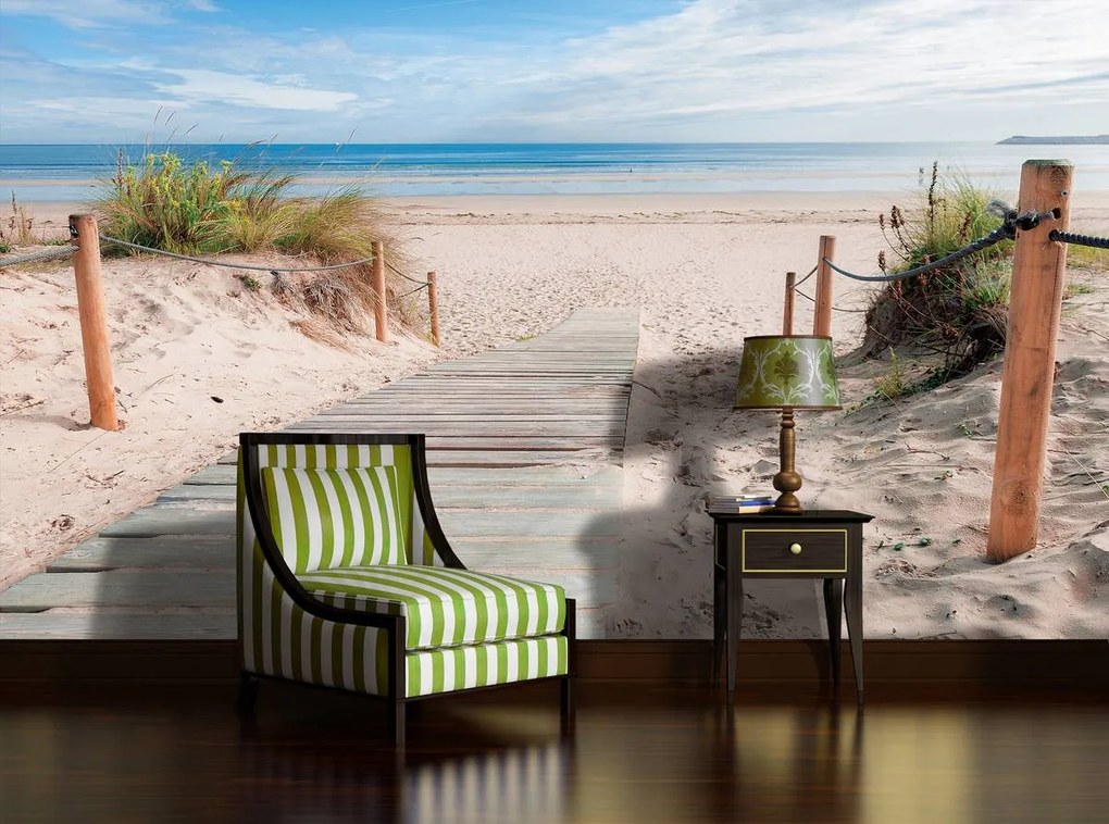 Fototapet - Drumul  spre mare (152,5x104 cm)