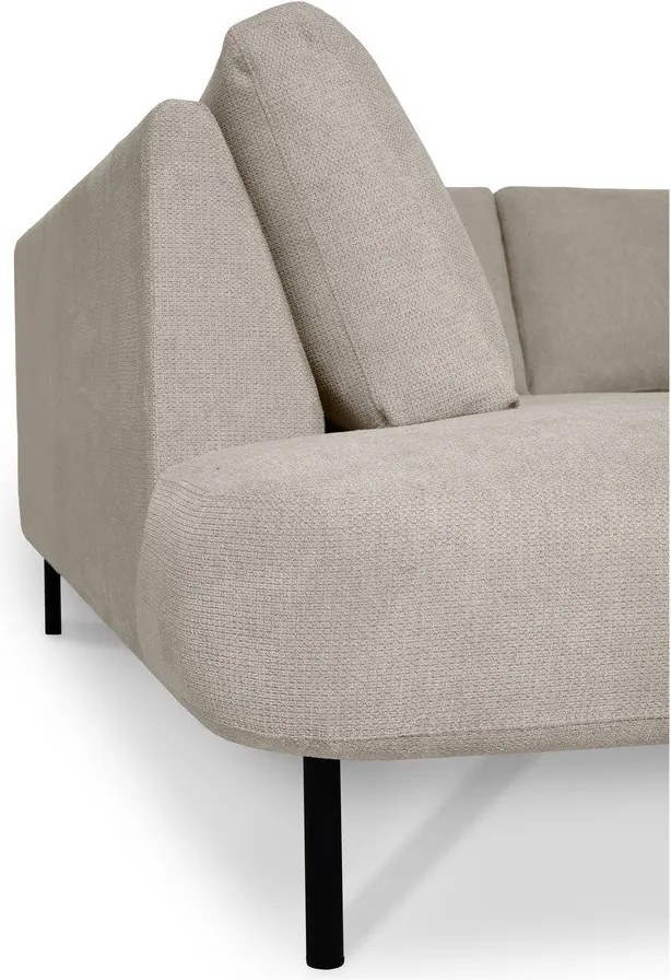 Colțar bej (cu colț pe partea stângă /în formă de "U") Hero – Scandic