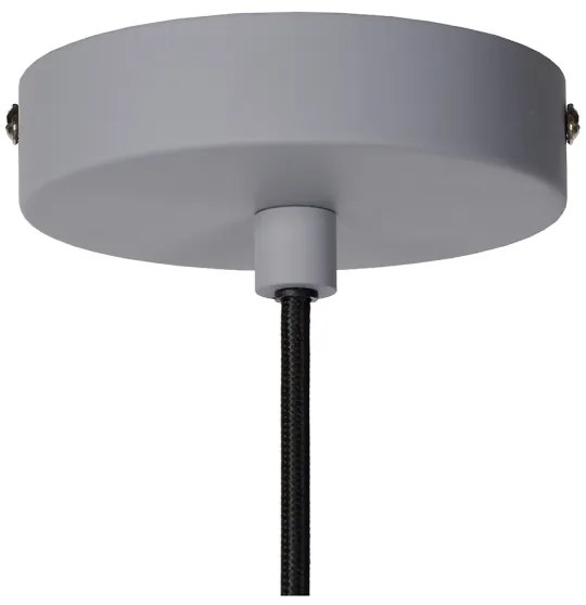 Lustră pe cablu CORENTIN 1xE27/60W/230V gri Lucide 30484/28/36