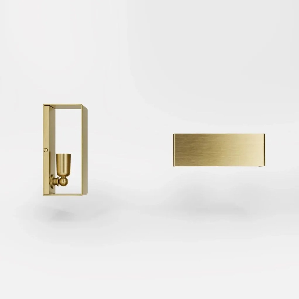 Aplica de perete din alama design modern minimalist Armonia