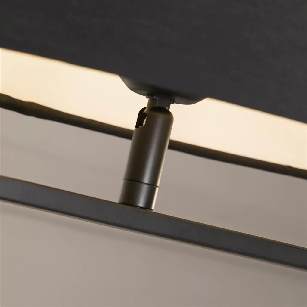 Veioza/Lampa de masa decorativa Sleek negru