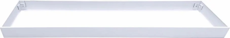 Cadru metalic pentru montajul panourilor LED STELLA 120x30 cm, alb