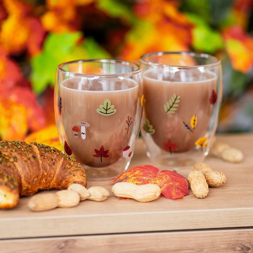 Pahare termo 4Home Autumn Hot&Cool 350 ml, 2buc.