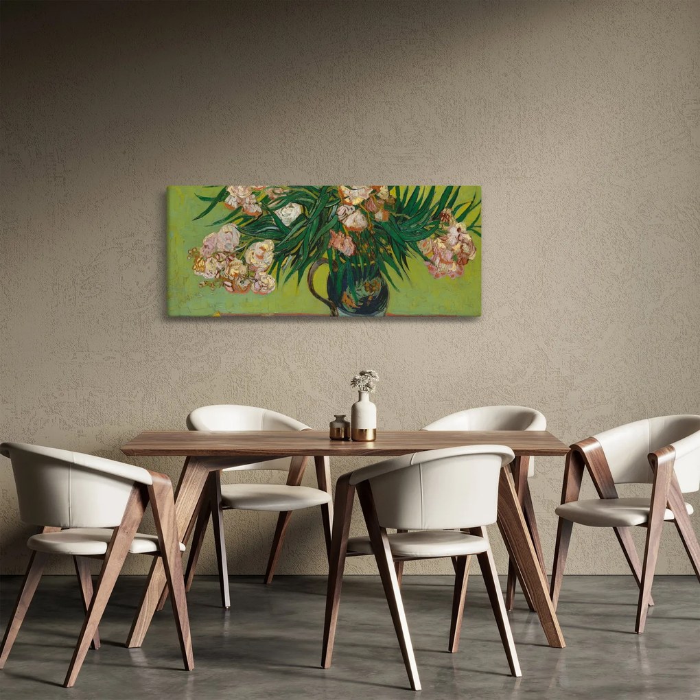 Tablou - Vincent van Gogh, Oleanders, reproducere (120x50 cm)