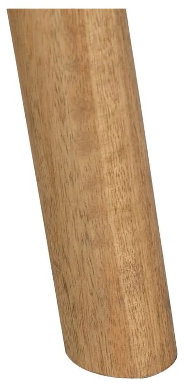 Măsuță de cafea în culoare naturală rotundă din lemn de mango ø 60 cm Mao – Ixia