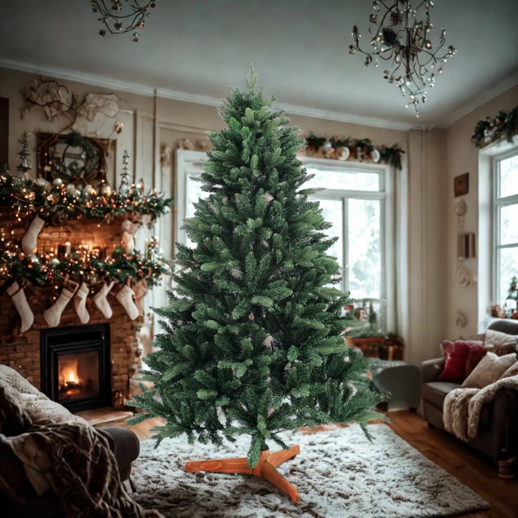 Brad de Crăciun artificial FROST, 180 cm, verde Jurhan