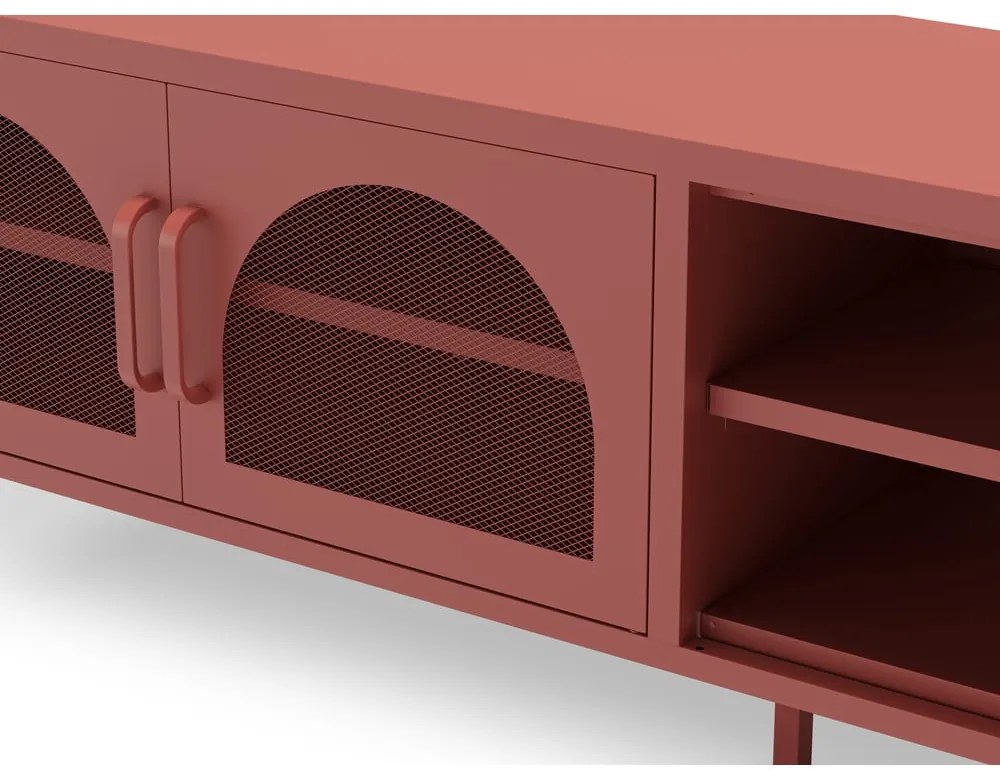 Comodă TV cărămizie 160x50 cm Diora – Marckeric