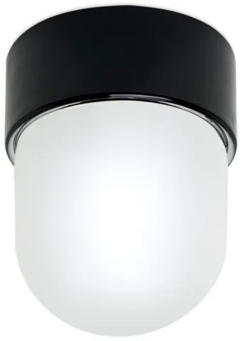 Orion - Lampă de tavan OSTIA, 1xE27/40W/230V, Ø 9,8 cm, neagră