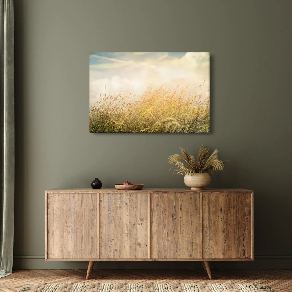Tablou - Câmp toamna (90x60 cm)