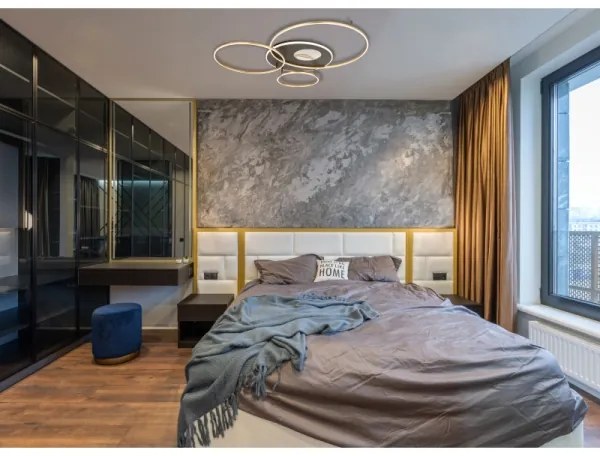 Globo 48466-70 - Lampă LED plafon INVERTINA LED/70W/230V aurie + DO