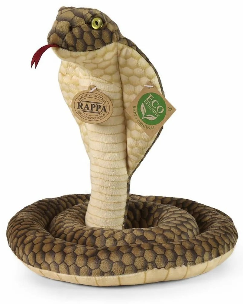 Rappa Șarpe cobra de pluș 127 cm ECO-FRIENDLY