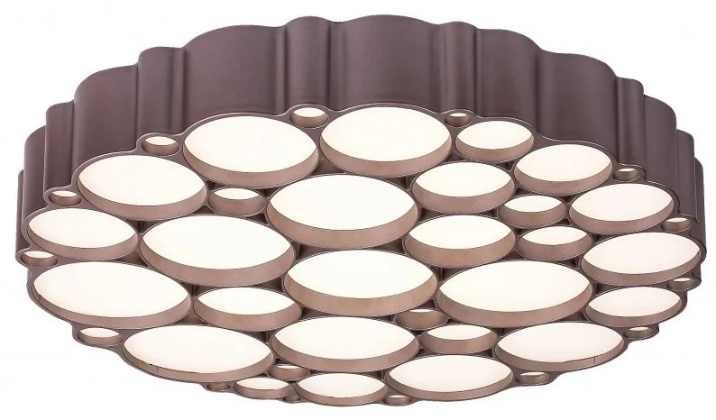 Lustra LED aplicata stil modern Andela 50cm maro