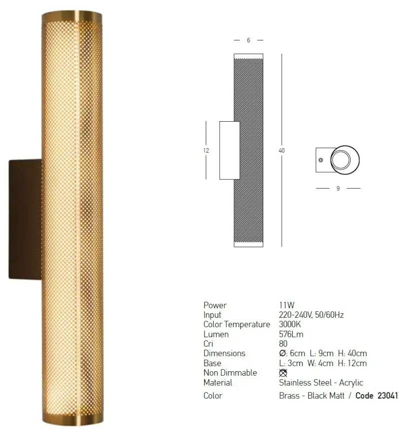 Aplica LED design decorativ modern Hilda