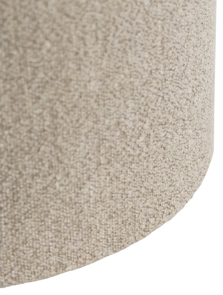 Abajur Boucle taupe 40/40/40