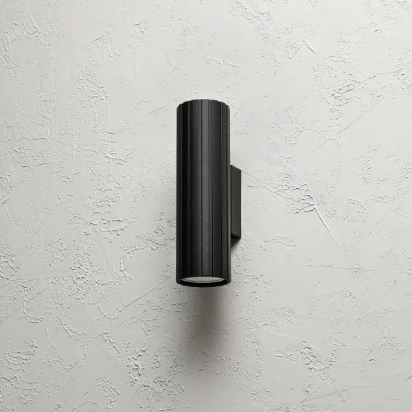 Brilagi - Aplica de perete CRISPINA 2xGU10/10W/230V 20 cm neagră