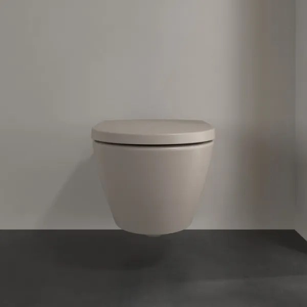 Villeroy & Boch 5614R0AM - Vas WC suspendat SUBWAY 2.0 ceramică/bej