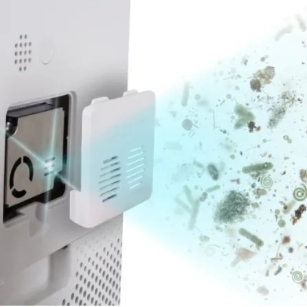 Purificator de aer cu filtru HEPA H12, ionizare și Wi-Fi - 370 m³/h, 80 m²