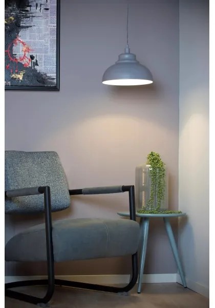 Lucide 34400/29/36 - Lampa suspendata ISLA 1xE14/40W/230V gri