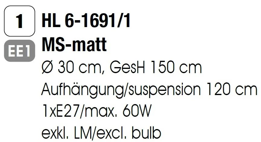 Lustra, Pendul design modern Madis