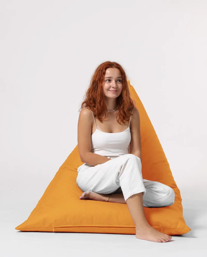 Fotoliu puf pentru grădină Pyramid Big Bed Pouf - Orange