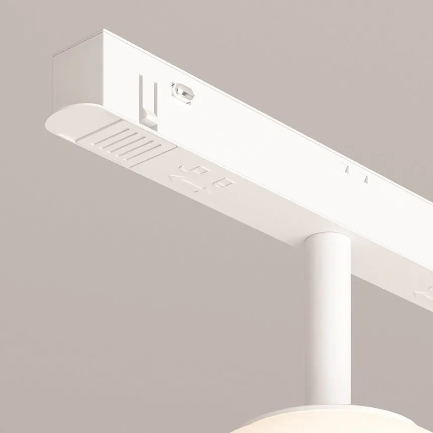 Spot LED, accesoriu pentru sina magnetica Exility, Luna alb 3000K