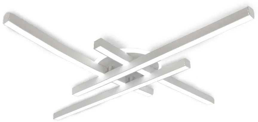 Lustra LED Holly, Cu Telecomanda, 3 Tipuri De Lumina, Intensitate Reglabila, 80W, Alb