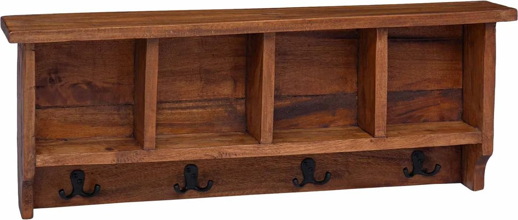 vidaXL Umeraș Maro 70 x 11 x 27 cm Lemn masiv de mahon