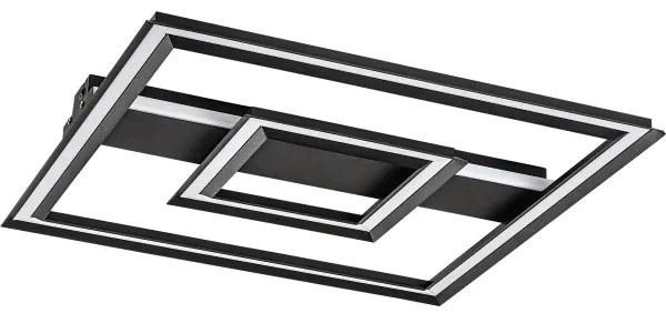 Rabalux 71071 - Plafonieră LED SIDONA, 48 W, 230 V, 3000 K, neagră