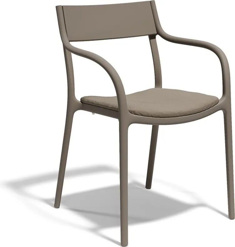 Set de 4 scaune exterior MADISON tapitat